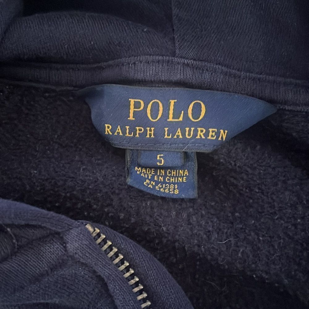 Polo Zip Up Hoodie - Picture 2 of 4